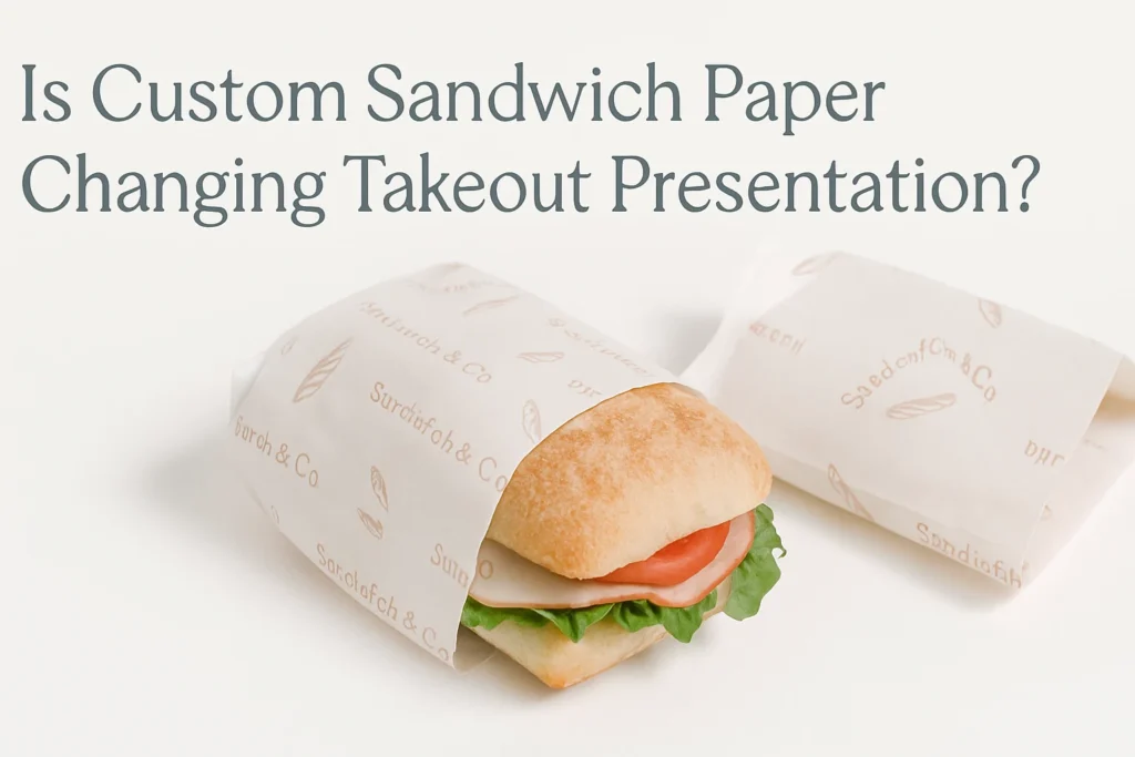 Is Custom Sandwich Paper Changing Takeout Presentation?