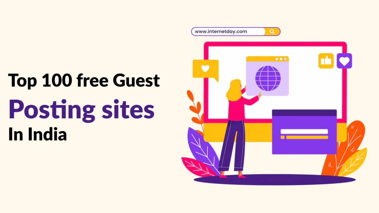 Top 100 free Guest posting sites In India