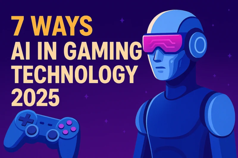 7 Ways AI in Gaming Technology 2025 Is Revolutionizing the Future of Play