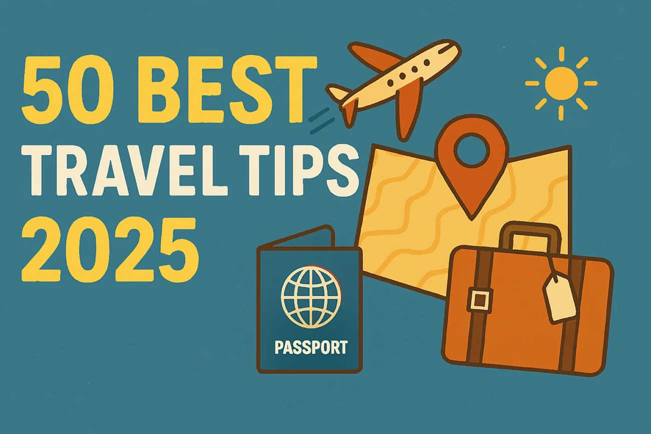 50 Best Travel Tips 2025: Proven Hacks to Save Money, Stay Safe & Travel Smarter