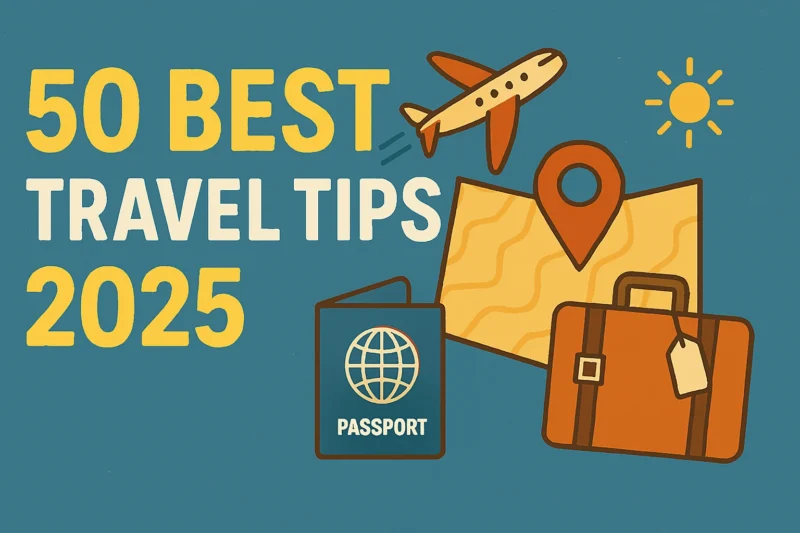 50 Best Travel Tips 2025: Proven Hacks to Save Money, Stay Safe & Travel Smarter