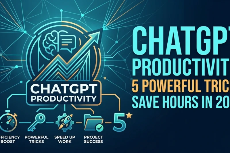 ChatGPT Productivity Hacks: 5 Powerful Tricks to Boost Efficiency & Save Hours in 2026