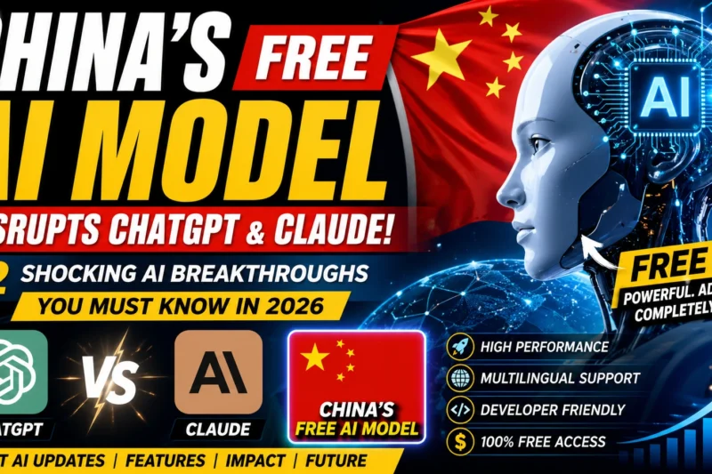 China Free AI Model Disrupts ChatGPT & Claude: 12 Shocking AI Breakthroughs in 2026