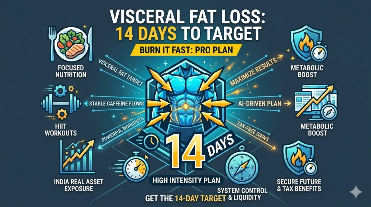 How to Lose Visceral Fat Fast in 14 Days: 10 Proven Ways to Burn Belly Fat Naturally