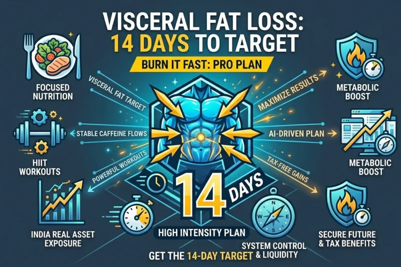How to Lose Visceral Fat Fast in 14 Days: 10 Proven Ways to Burn Belly Fat Naturally