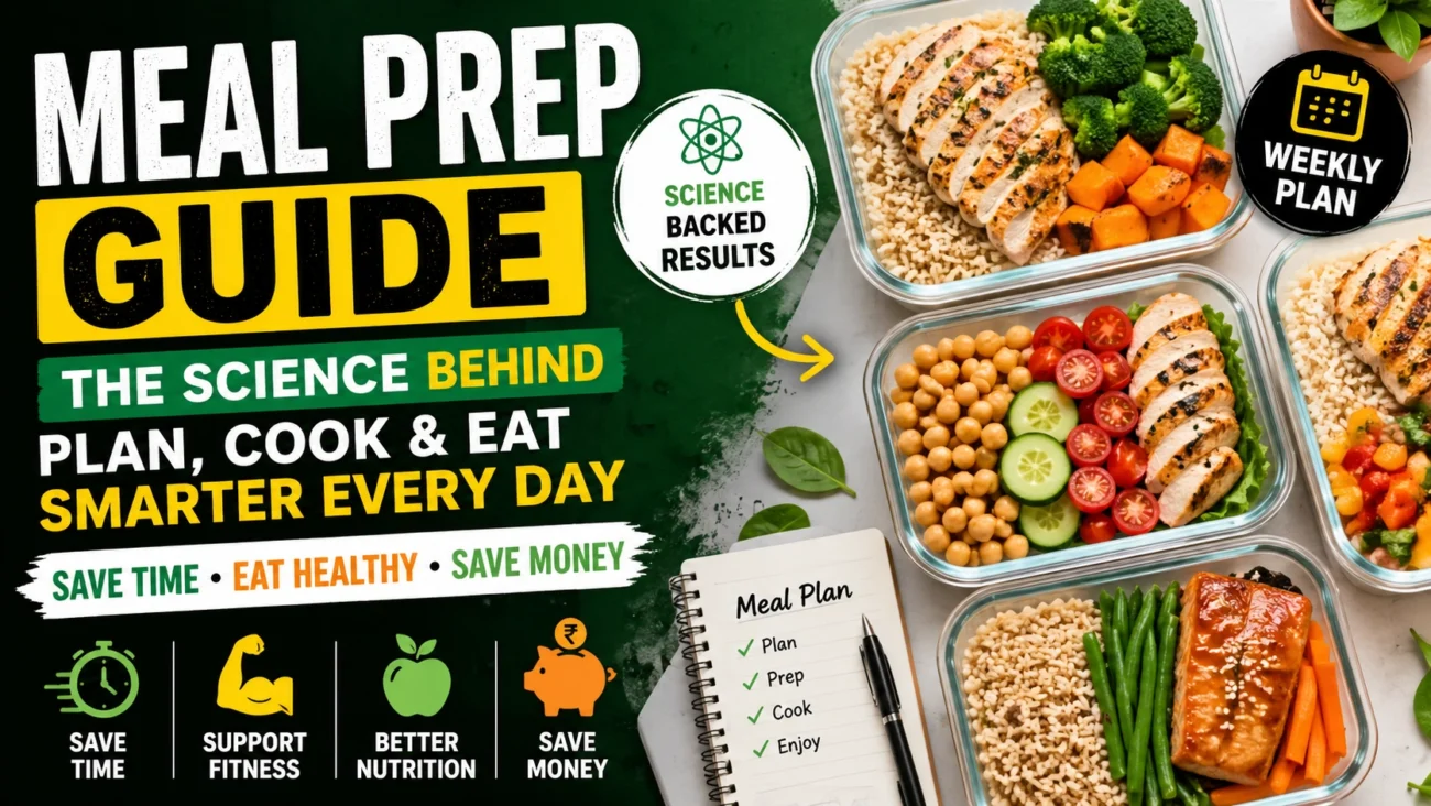 Meal Prep Guide: 10 Proven Science-Based Tips to Eat Smarter & Save Time Daily