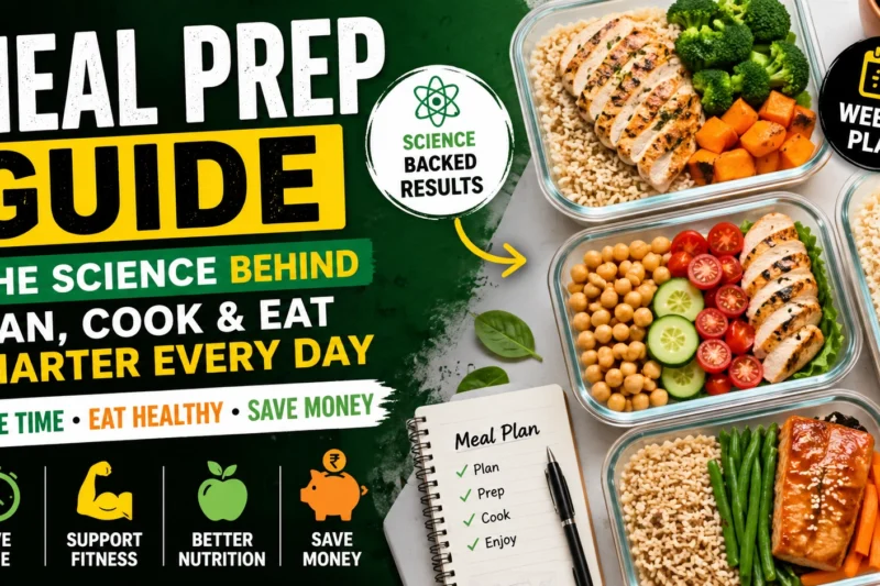 Meal Prep Guide: 10 Proven Science-Based Tips to Eat Smarter & Save Time Daily