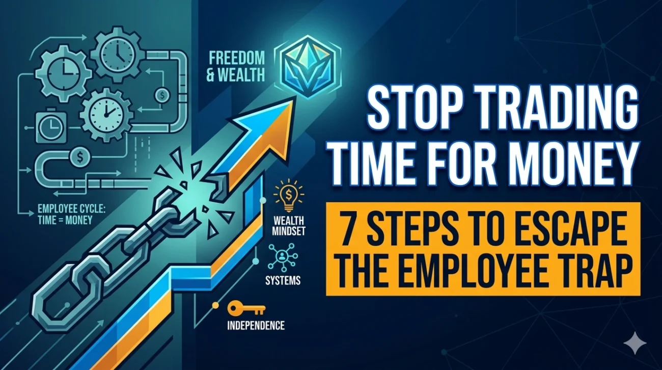 Stop Trading Time for Money: 7 Powerful Steps to Escape the Employee Trap Fast