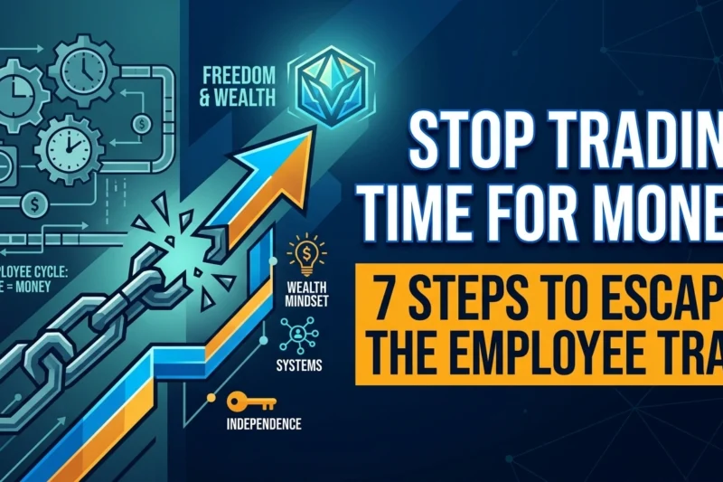 Stop Trading Time for Money: 7 Powerful Steps to Escape the Employee Trap Fast
