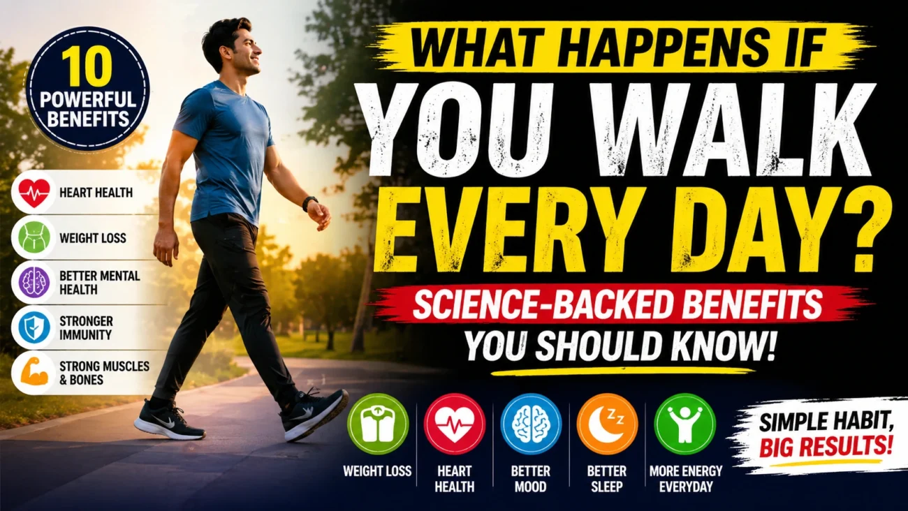 What Happens If You Walk Every Day? 10 Powerful Science-Backed Benefits