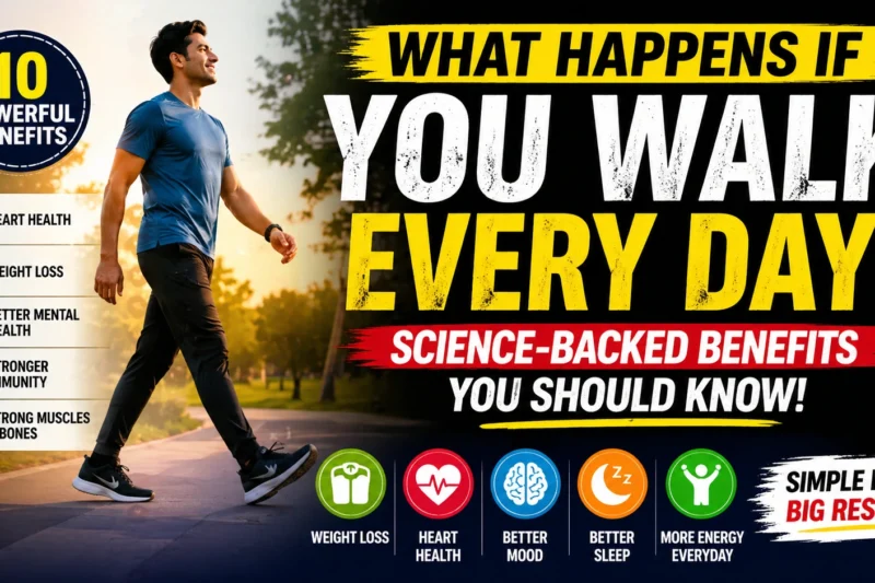 What Happens If You Walk Every Day? 10 Powerful Science-Backed Benefits