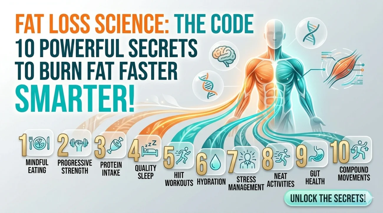 Fat Loss Science Explained: 10 Powerful Secrets to Burn Fat Faster and Smarter