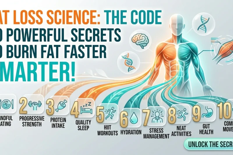 Fat Loss Science Explained: 10 Powerful Secrets to Burn Fat Faster and Smarter