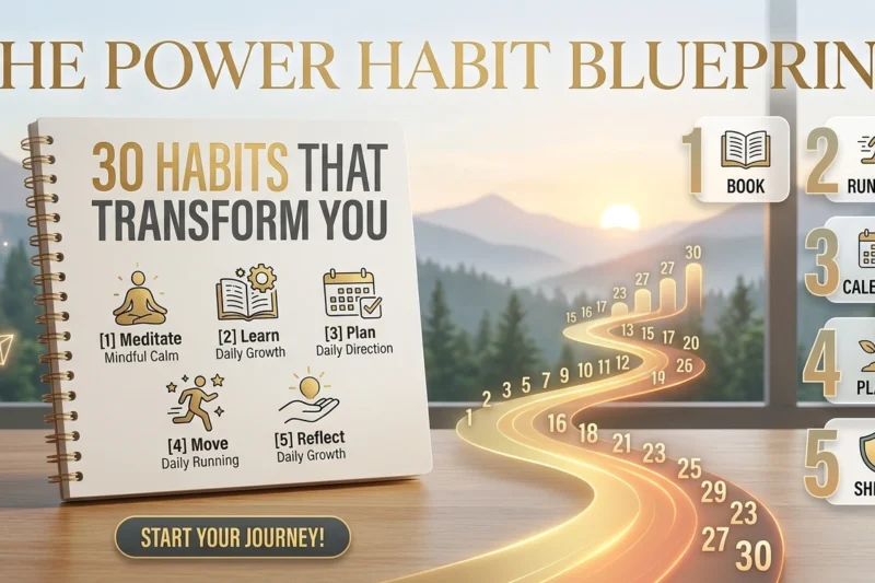 30 Powerful Daily Habits That Transform Your Life (Proven Guide to Success & Growth)