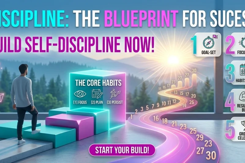 How to Build Discipline: 6 Proven Strategies to Stay Consistent and Mentally Strong