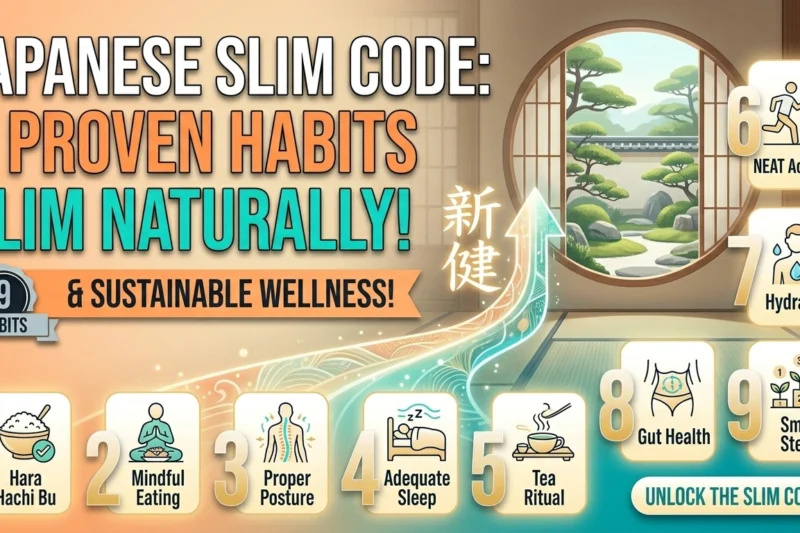 9 Proven Japanese Habits for Weight Loss That Keep You Slim Naturally (No Gym Needed)
