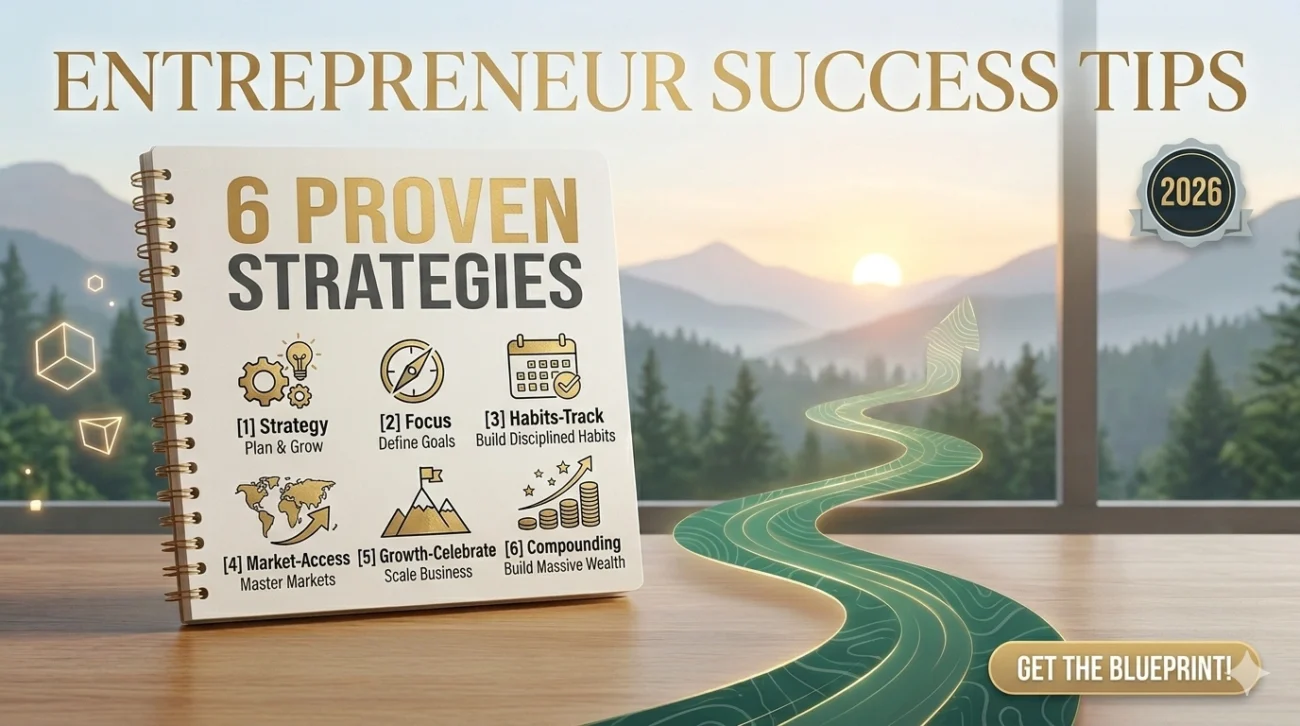 Entrepreneur Success Tips: 6 Proven Strategies to Build a Profitable Business in 2026