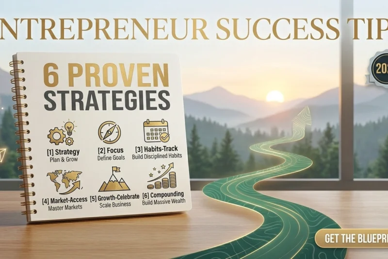Entrepreneur Success Tips: 6 Proven Strategies to Build a Profitable Business in 2026