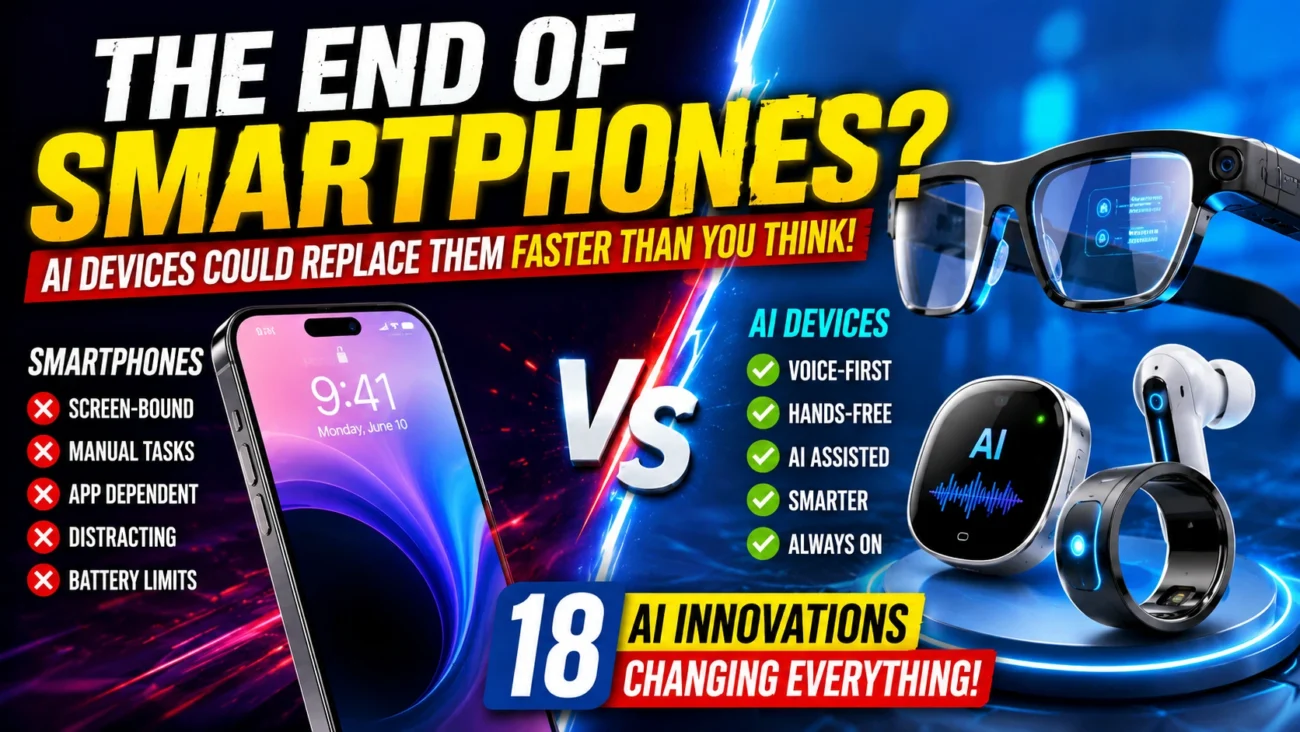 AI Devices Replacing Smartphones: 18 Shocking AI Innovations That Could End Mobile Phones Forever