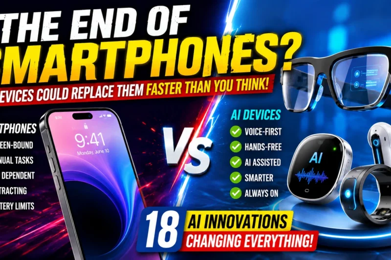 AI Devices Replacing Smartphones: 18 Shocking AI Innovations That Could End Mobile Phones Forever