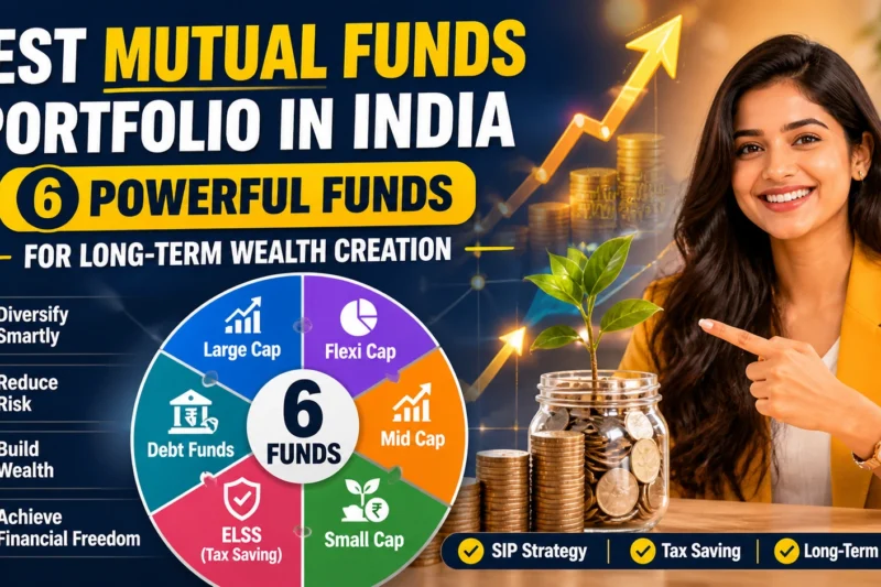 Best Mutual Funds Portfolio in India: 6 Powerful Funds for Long-Term Wealth Creation