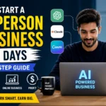 One-Person AI Business: 10 Proven Steps to Start & Profit in 30 Days